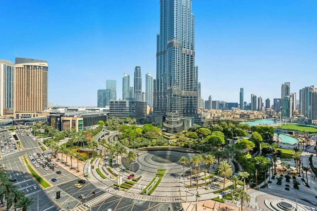 Khalifa Views & Direct Mall Access In Burj Vista 迪拜 公寓
